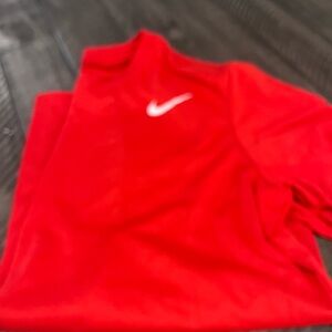 Nike Dri-FIT Bright Red Tee
